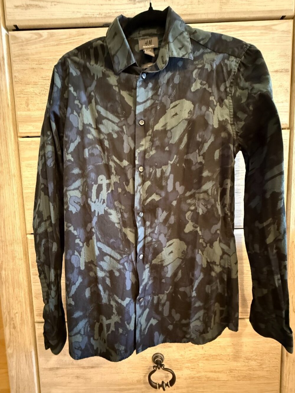 Men's long sleeve button down